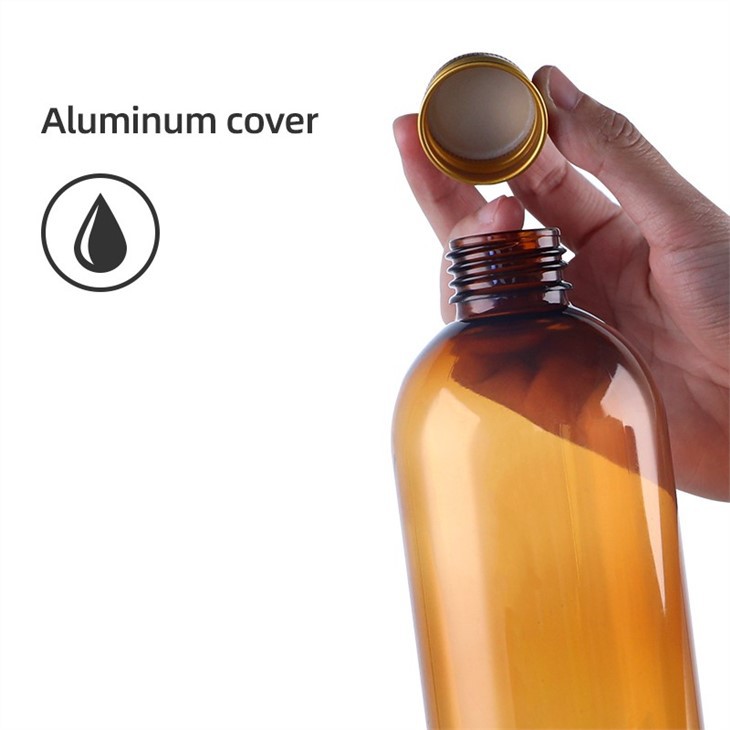 Plastic Bottle With Aluminum Cap