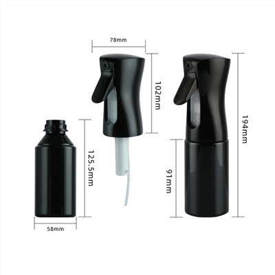 Continuous Fine Mist Spray Bottle
