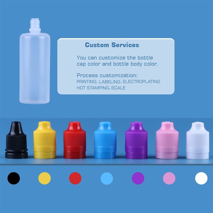 Plastic Squeeze Dropper Bottles