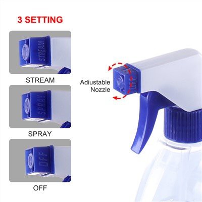 Cleaning Detergent Plastic Trigger Bottle