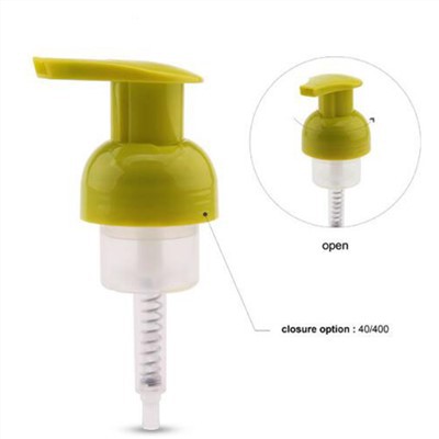 Gold Plastic Lotion Pump