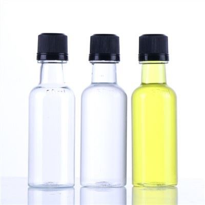 Mini Plastic Wine Bottle
