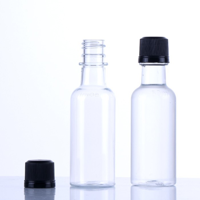 Mini Plastic Wine Bottle