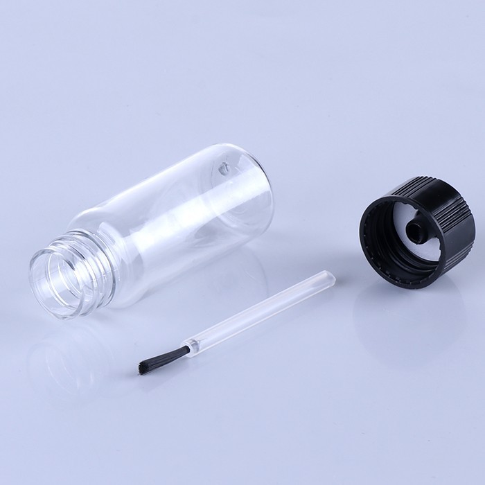 Plastic Bottles With Hairbrush Cap