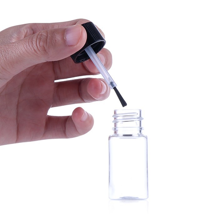 Plastic Bottles With Hairbrush Cap