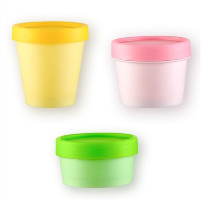 Plastic Cosmetic Jar