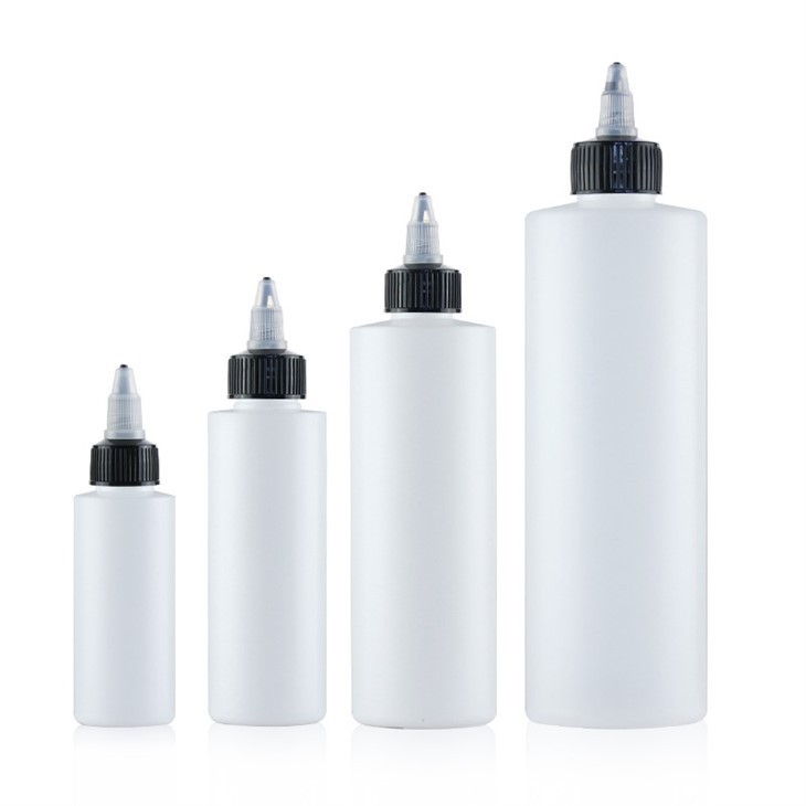 Plastic Hair Oil Bottles With Twist Top