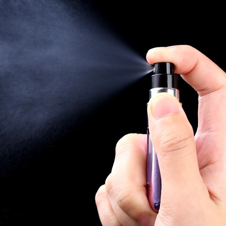 Refillable Aluminum Atomizer Perfume Spray Bottle