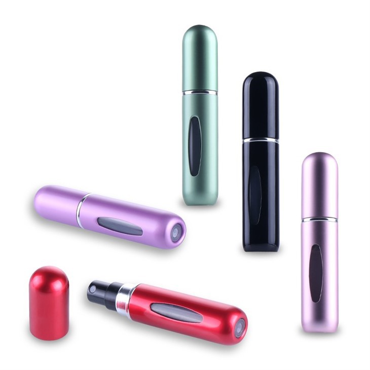 Refillable Aluminum Atomizer Perfume Spray Bottle